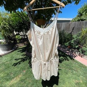 Jennifer Lopez | NWT Intimates Lounge Polk-a-dot Elastic Waist Romper